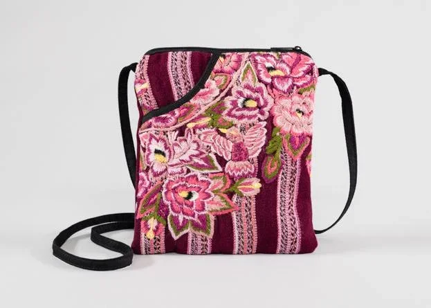 Recycled Huipile Cross-Body Bag