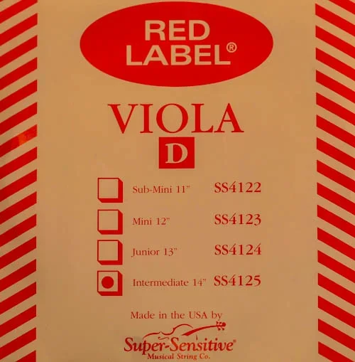Red Label viola D 14″