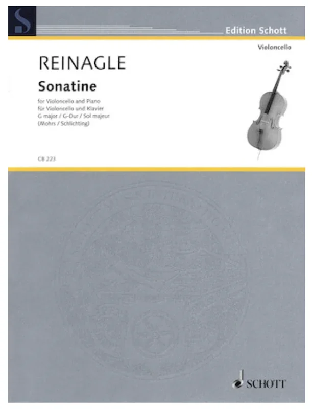 Reinagle, Joseph: Sonatine in G Major for Cello & Piano