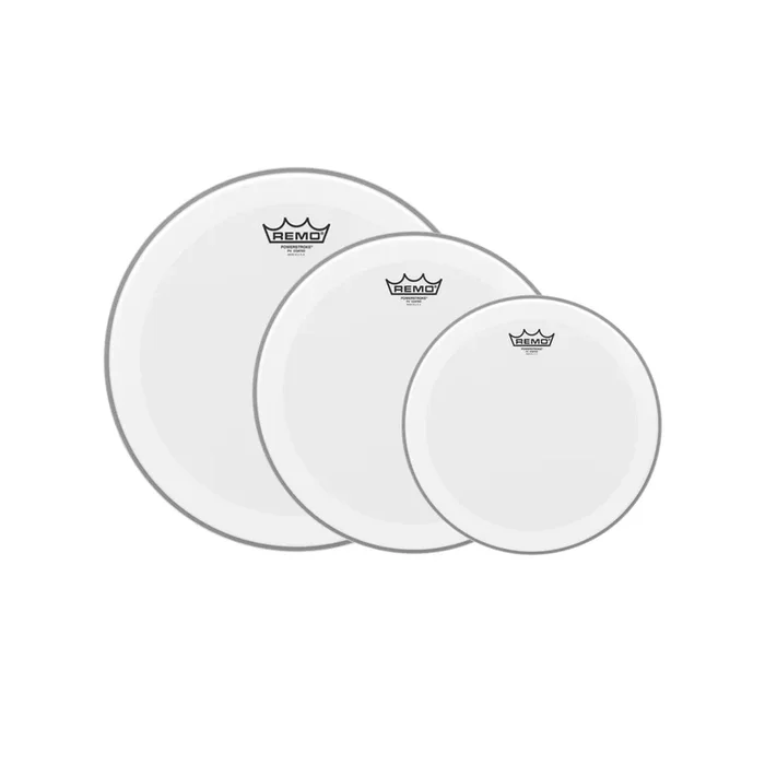 Remo 10/12/14″ Powerstroke 4 Coated Drumhead (3 Pack Bundle)