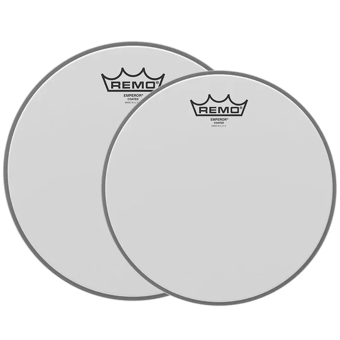 Remo 13/16″ Emperor Coated Drumhead (2 Pack Bundle)