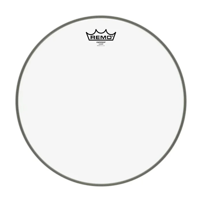 Remo 14″ Clear Emperor Cuero