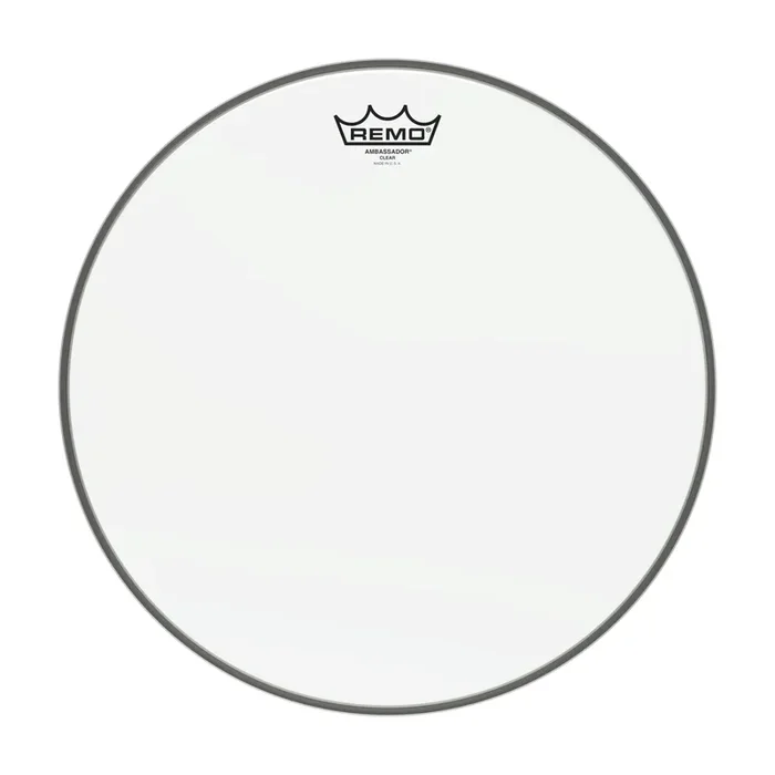 Remo 15″ Clear Ambassador Cuero