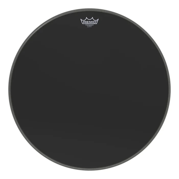 Remo 22″ Powerstroke P3 Ebony Bass Drumhead