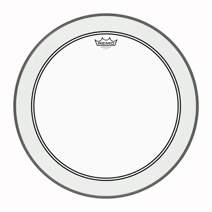 Remo 26″ Powerstroke P3 Clear Bass Drumhead