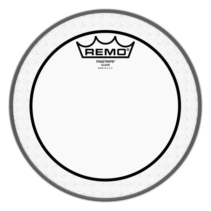 Remo 8″ Pinstripe Clear Drumhead