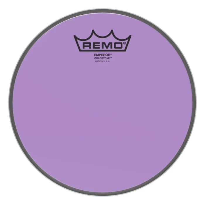 Remo Emperor Colortone Purple Drumhead 8″