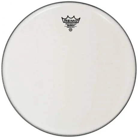 Remo Emperor Crimp Lock Drumhead | Smooth White | 6″ Diameter