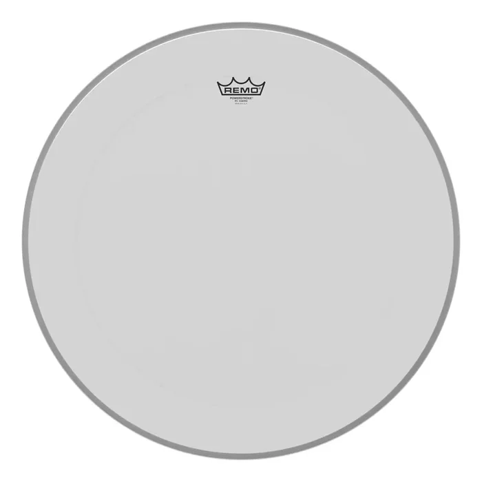 Remo Powerstroke P3 Coated Bass Drumhead 18″ No Stripe, w/Impact Patch