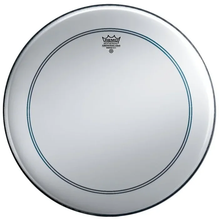 Remo Powerstroke P3 Coated Bass Drumhead 28″ w/Impact Patch