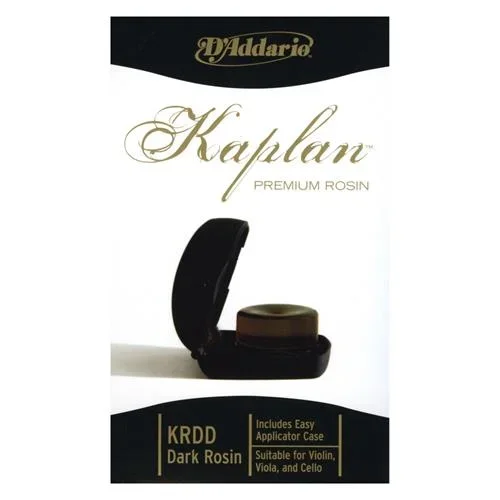Resina D’Addario Kaplan Premium Oscura con Estuche