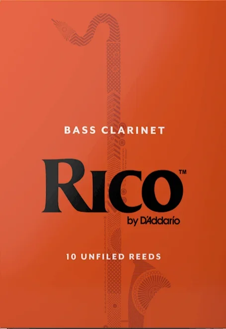 Rico Bass Clarinet Reeds (Box of 10)
