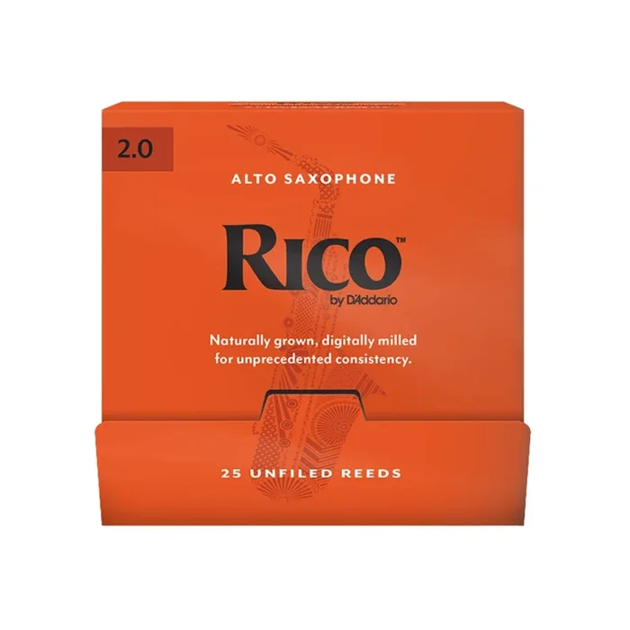 Rico by D’Addario Alto Sax Reeds, Strength 2.0 – 25 Pack