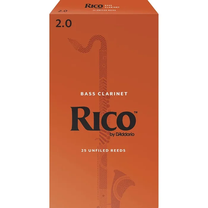 Rico by D’addario Bass Clarinet Reeds (25 Box)