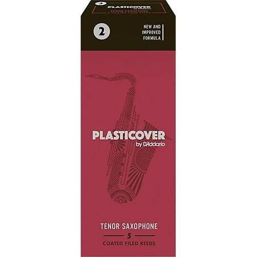 Rico Plasticover Tenor Sax Reeds, Strength 2.5, 5-pack