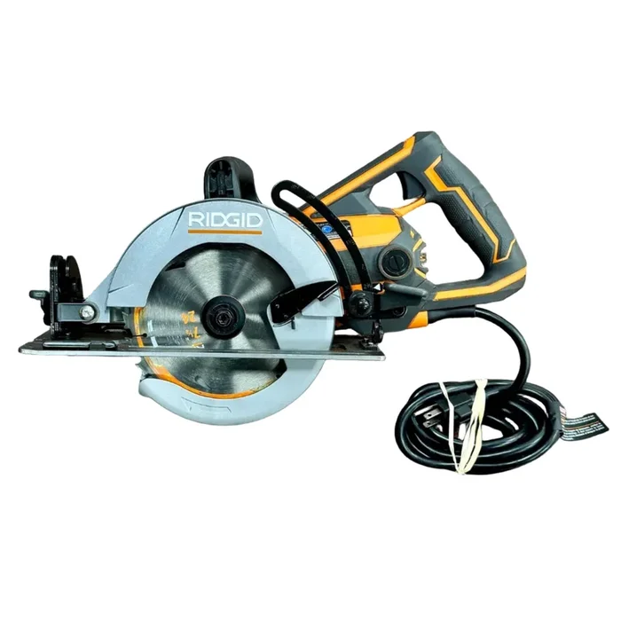 RIDGID THRUCOOL 15-Amp 7-1/4″ Corded Worm Drive Circular Saw (R32104)