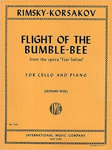 Rimsky-Korsakov, Flight of the Bumblebee for Cello and Piano (IMC)