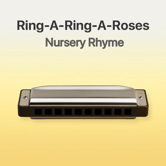 Ring A Ring A Roses – Harmonica tab