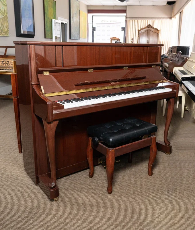 Rittmuller UH121R 48″ Upright Piano | Mahogany | Serial No. 1434373 | Used