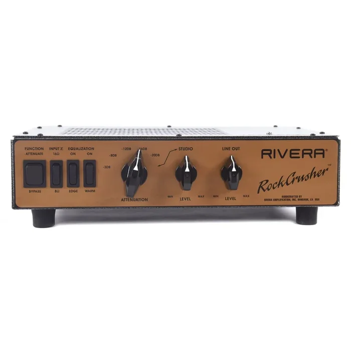Rivera RockCrusher Power Attenuator & Load Box Gold 8/16ohm 120W