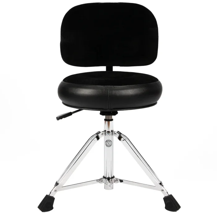 Roc-N-Soc Nitro Round Throne – Black W/ BACKREST