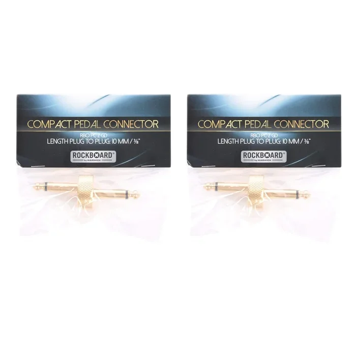 Rockgear Z-Connector, 63 mm, Gold 2 Pack Bundle
