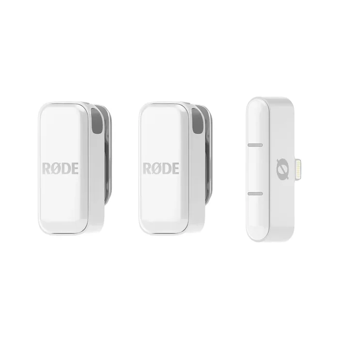 Rode Wireless Micro Ultra-Compact Microphone Kit Lightning – White