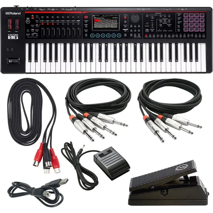 Roland Fantom-06 Workstation Keyboard CABLE KIT