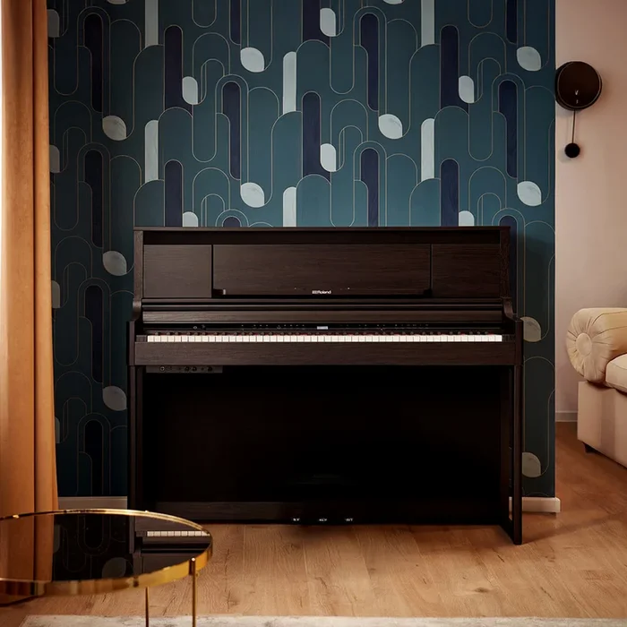 Roland LX-6 Digital Piano with Bench – Dark Rosewood