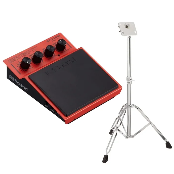 Roland SPD-One Wav Pad Bundle w/ Roland PDS10 Stand for SPD Series Products