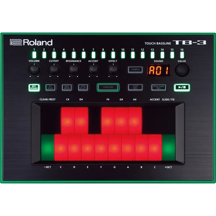 Roland TB 3 Touch Bassline Performance Synthesizer