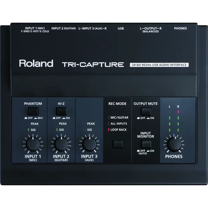 Roland UA33 TRICAPTURE USB Audio Interface