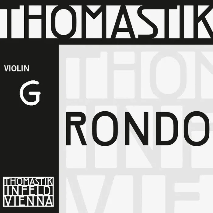 Rondo silver violin G string, 4/4 medium, by Thomastik-Infeld, straight