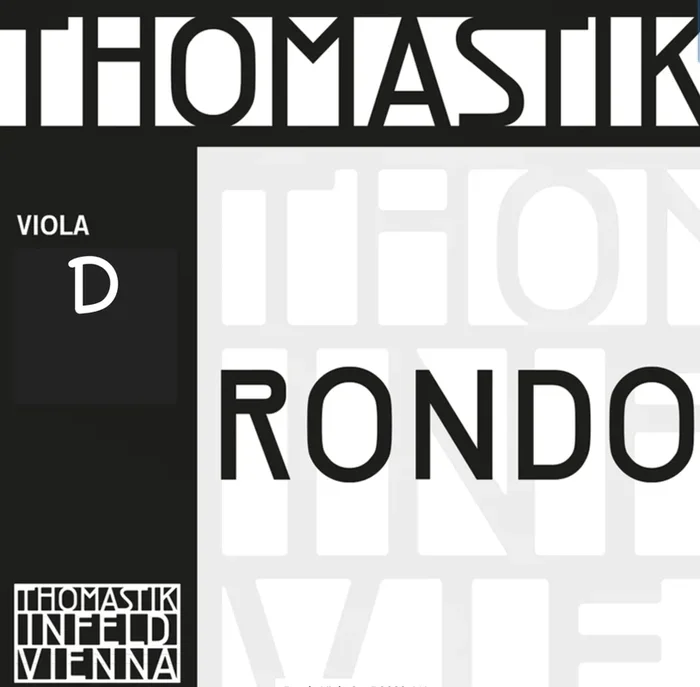 Rondo viola D string, chrome-wound, by Thomastik-Infeld, straight