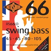 Rotosound RS66LD Swing Bass Electric Bass 4 String Set (45-105)