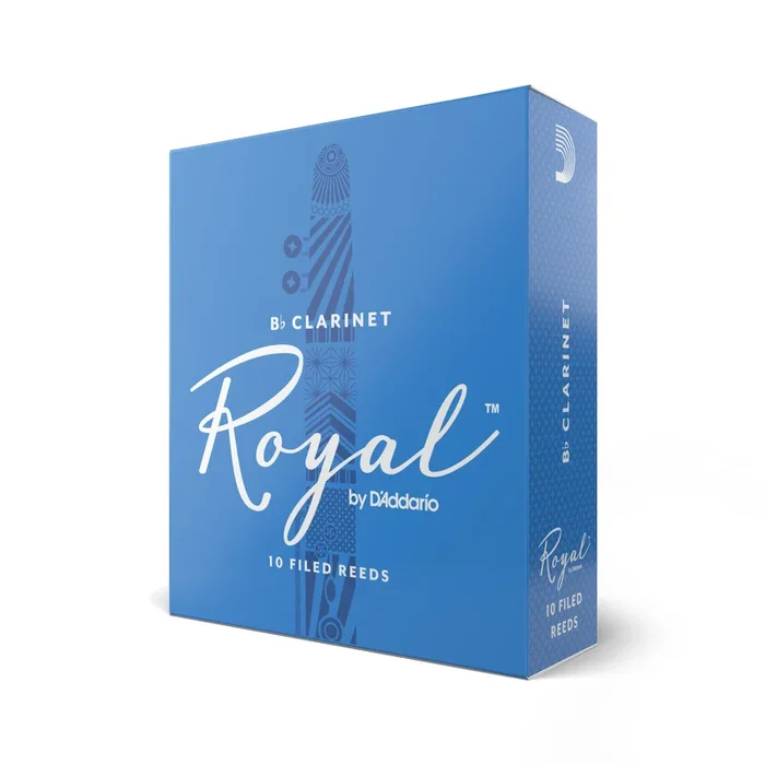 Royal by D’Addario Bb Clarinet Reeds, Strength 1, 10-pack