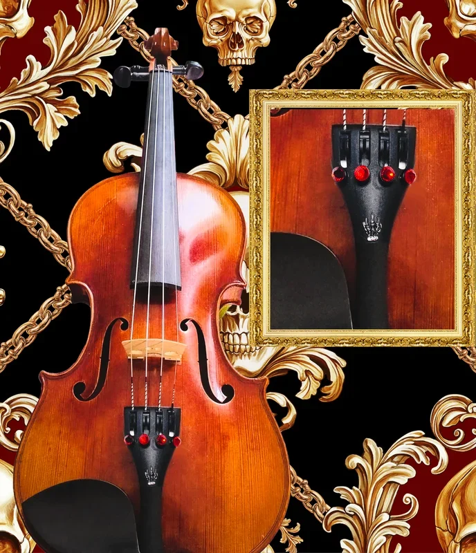 Rozanna’s Lumina Artist Violin Outfit (Skeleton Hand)