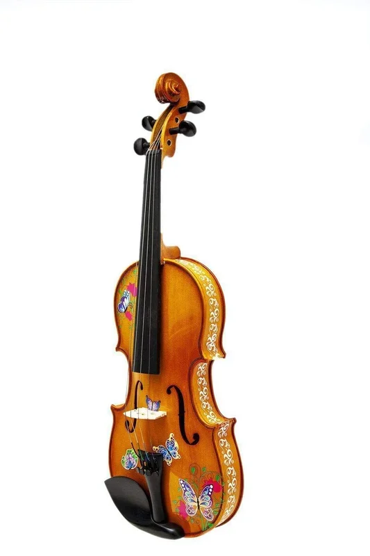 Rozanna’s Violins Butterfly Dream II Violin, Ornate sides