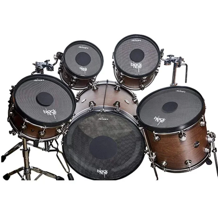 RTOM 10/12/14/16/22” Black Hole Practice Pad Set