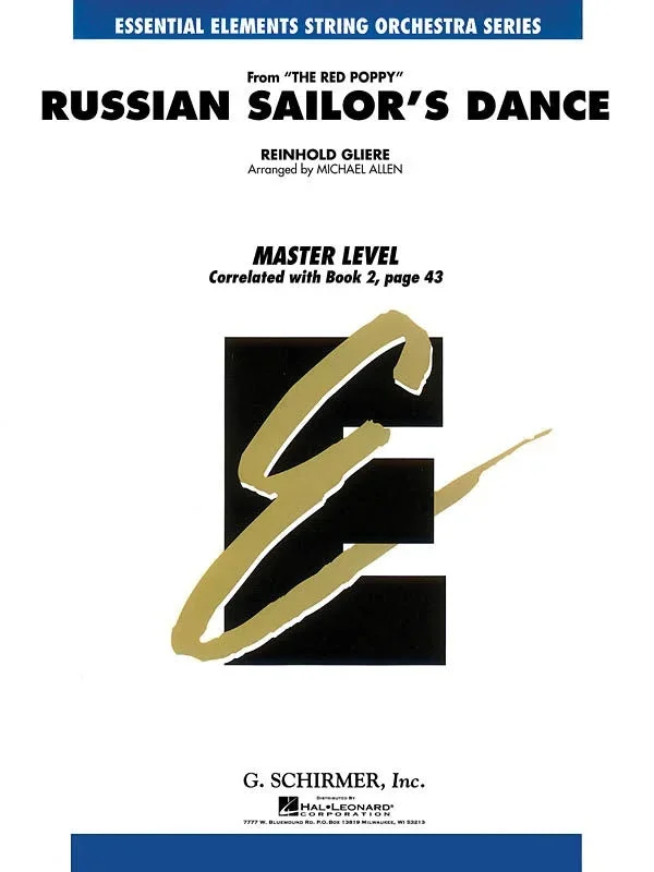 Russian Sailor’s Dance (Gliere arr. Allen) for String Orchestra