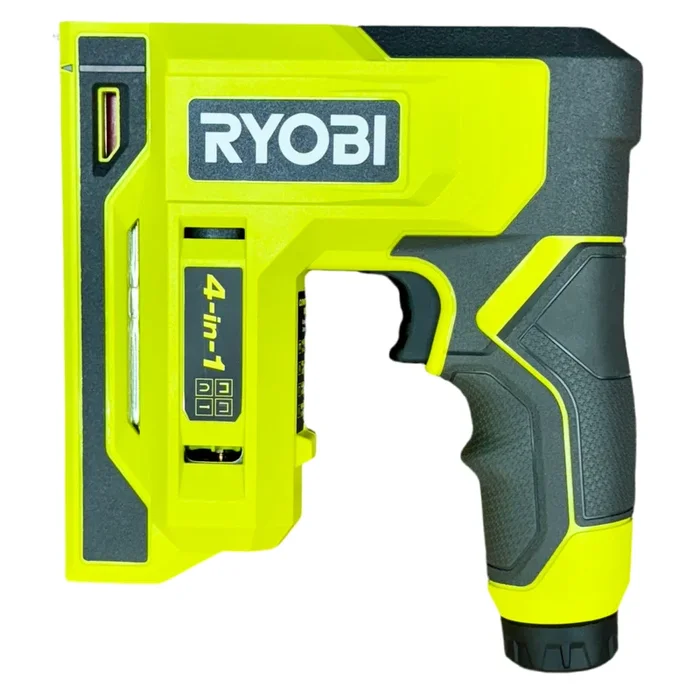 RYOBI 4V Cordless USB Lithium Craft 4-in-1 Stapler/Nailer w/ Battery & Charger (FVN51)