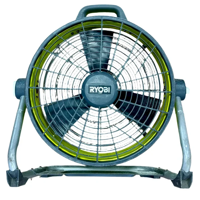 RYOBI ONE+ 18V 18″ Cordless Air Cannon Drum Fan w/ Battery (P3340)