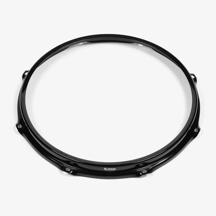 S-Hoop Drum Hoop 14″ 8-Hole, Black