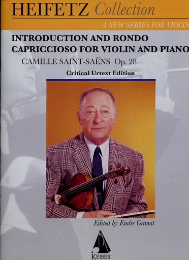 Saint-Saens (Heifetz/Granat): Introduction & Rondo Capriccioso, Op.28 – URTEXT (violin & piano) HENLE