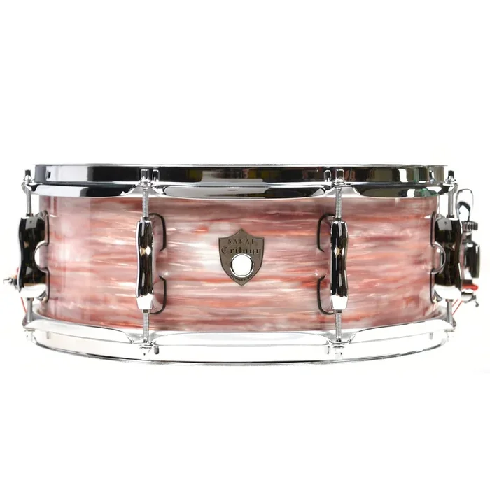 Sakae 5.5×14 Trilogy Snare Drum Pink Oyster