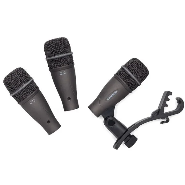Samson DK703 3-Piece Drumkit Microphone Set