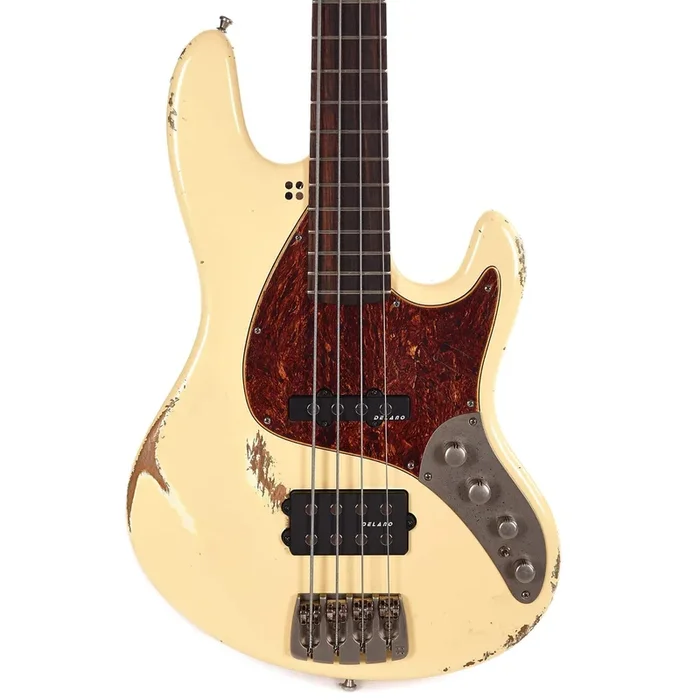 Sandberg California TM-4 Hardcore Aged White w/Tortoise Pickguard