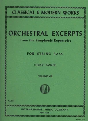 Sankey, Stuart: Orchestral Excerpts Vol.8 (bass)