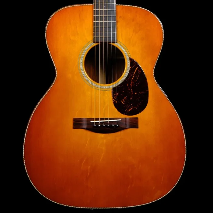 Santa Cruz Custom OM Grand Bearclaw Sitka Spruce – Georgia Peach Sunburst