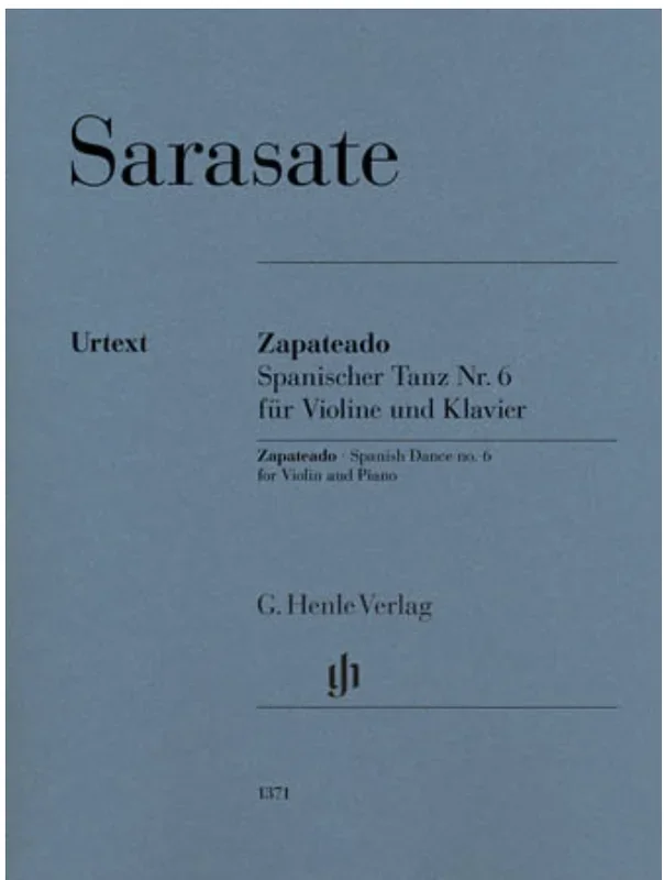 Sarasate: Zapateado – Spanish Dance No.6 (violin, piano) HENLE